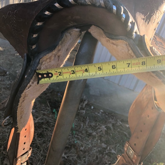 Diamond cross saddle - Picture 4 of 6